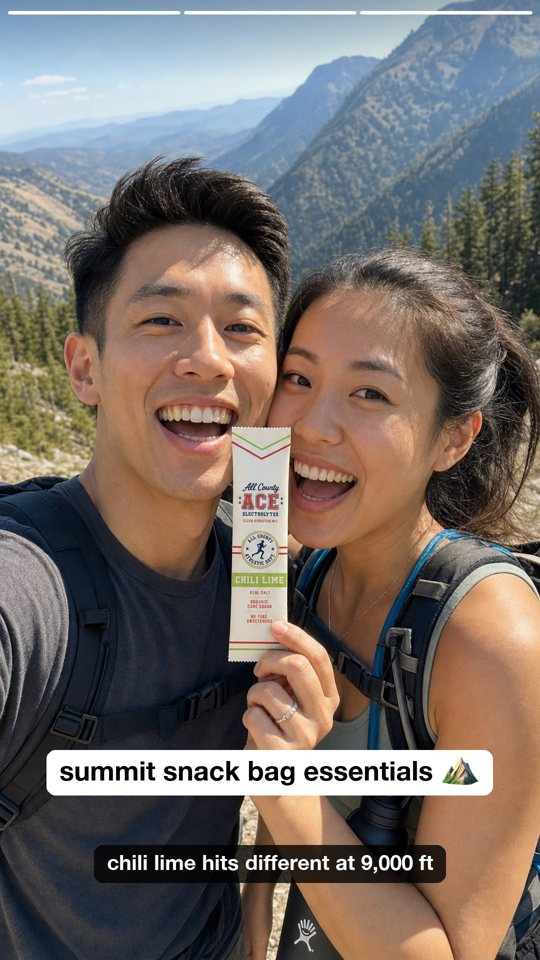 summit snack bag essentials ⛰️ / chili lime hits different at 9,000 ft